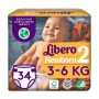 Подгузники Libero Newborn размер 2 (3-6 кг), 34 шт