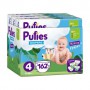 Подгузники Pufies Fashion & Nature Maxi размер 4 (9-14 кг), 162 шт