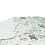 Многоразовая непромокаемая пеленка Еко Пупс Eco Cotton двухсторонняя, детский рисунок My Family, 65*90 см
