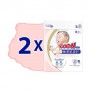 Подгузники Goo.N Plus для новорожденных (до 5 кг), 2*76 шт