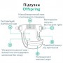 Подгузники Offspring Hairykiwi размер NB (до 4 кг), 56 шт