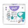 Подгузники детские одноразовые Happy Bella Baby Junior Extra вес 15+, 34 шт