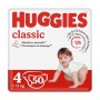 Подгузники Huggies Classic размер 4 (7-18 кг), 50 шт