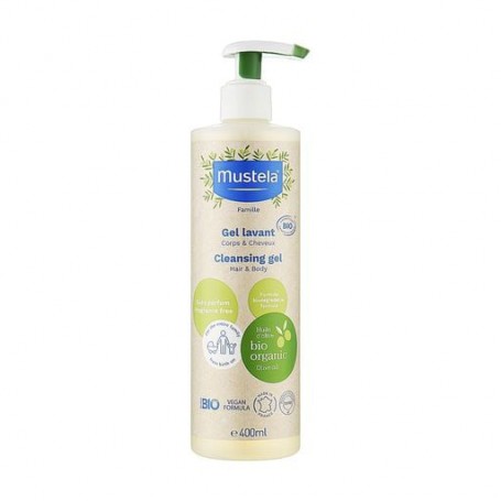 Очищающий гель для волос и тела Mustela Famille Cleansing Gel Hair & Body, 400 мл