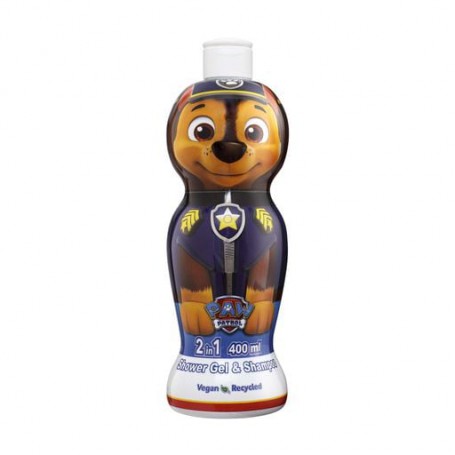 Детский шампунь-гель 2 в 1 для волос и тела Air-Val International Paw Patrol Chase Shower Gel & Shampoo 2 In 1 1D, 400 мл