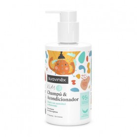 Детский шампунь-кондиционер для волос Suavinex Kids Shampoo & Conditioner, от 3 лет, 300 мл