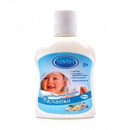 Дитячий шампунь Lindo с экстрактом ромашки, 300 мл