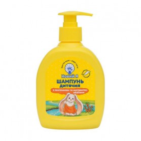 Детский шампунь для волос и тела Новий Я с пантенолом и экстрактом облепихи, 300 мл