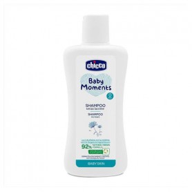 Детский шампунь Chicco Baby Moments No-tears Shampoo Без слез, без парабенов, 200 мл