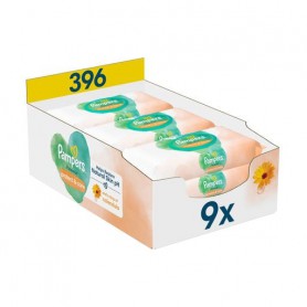 Детские влажные салфетки Pampers Harmonie Protect&Care с календулой, 396 шт