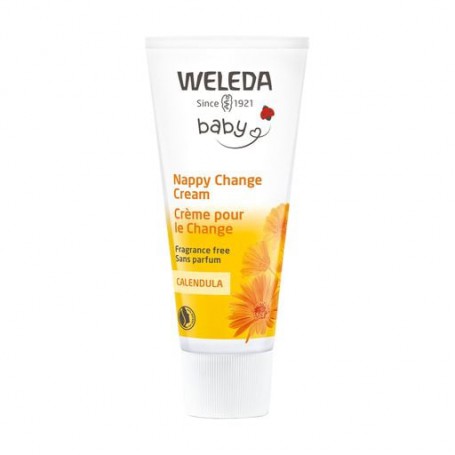 Детский крем под подгузник Weleda Baby Calendula Nappy Change Cream Календула, от опрелостей, без запаха, 75 мл
