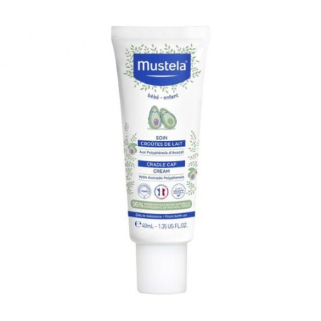 Детский крем от себорейных корочек Mustela Bebe Cradle Cap Cream, 40 мл