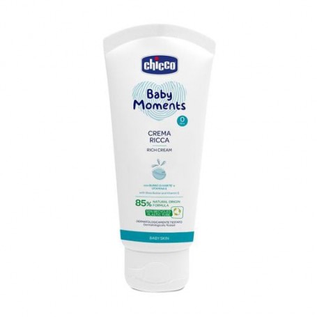 Детский крем для тела Chicco Baby Moments Питательный, 100 мл