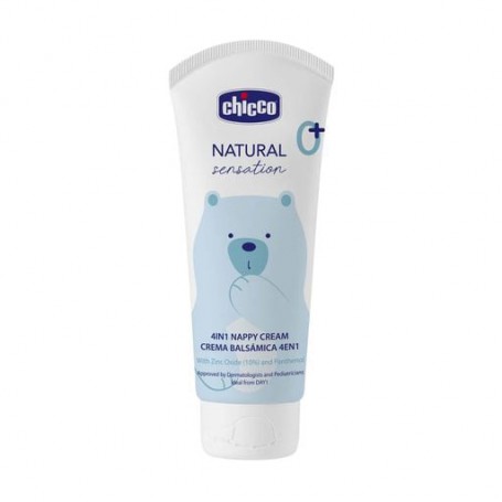 Защитный крем под подгузник 4 в 1 Chicco Nappy Cream Natural Sensation, 100 мл