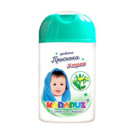 Детская присыпка Карапуз 5 трав, 50 г