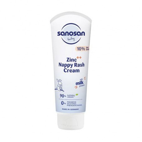 Детский крем от опрелостей Sanosan Baby Nappy Rash Cream с цинком, 100 мл