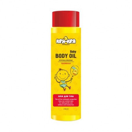 Детское масло для тела Кря-Кря Baby Body Oil с календулой, 230 мл