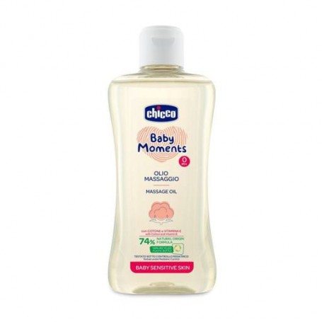 Детское масло для массажа Chicco без парабенов, 200 мл