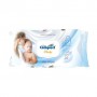 Детские влажные салфетки Ultra Compact Baby Wet Wipes с клапаном, 72 шт