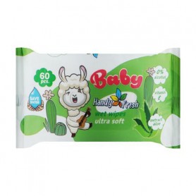 Детские влажные салфетки Handy Fresh Baby с алоэ, 60 шт