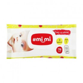 Детские влажные салфетки Handy Fresh Мі Мі с клапаном, 78 шт