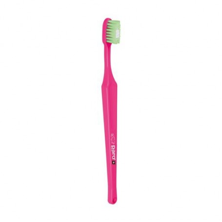 Детская зубная щетка Paro Swiss Kids Baby Brush розовая, 1 шт