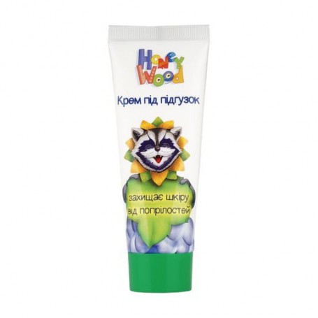 Детский крем под подгузник Honeywood Baby Diaper Cream, 70 г