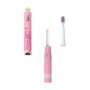 Электрическая детская звуковая зубная щетка Vega Kids VK-500Р от 3 до 12 лет, розовая, 1 шт