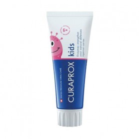 Детская зубная паста Curaprox Kids Toothpasteste с фтором, со вкусом арбуза, от 6 лет, 60 мл