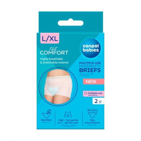 Трусы многоразовые послеродовые Canpol Babies размер L/XL, 2 шт (73/002)