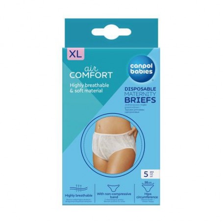 Трусы одноразовые послеродовые Canpol babies размер L/XL, 5 шт (9/600)