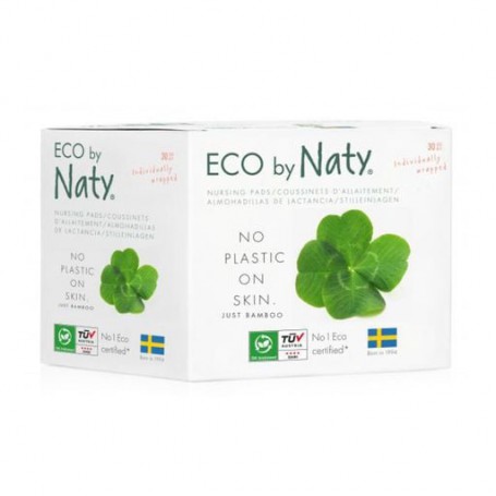 Лактационные прокладки для груди ECO by Naty, 30 шт