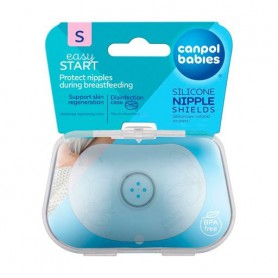 Защитные силиконовые накладки на соски Canpol Babies S, 2 шт (18/602)