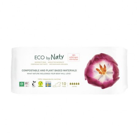Органические послеродовые прокладки Eco by Naty, 10 шт