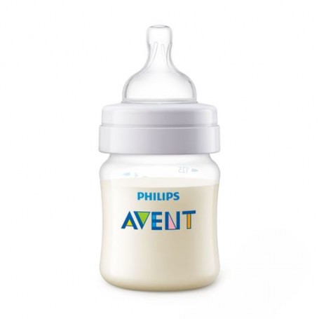 Бутылочка для кормления AVENT Classic Anti-сolic, от 0 месяцев, с клапаном AirFree, 125 мл