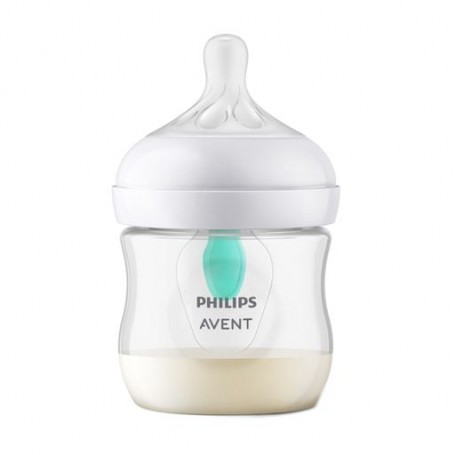 Детская бутылочка для кормления Philips AVENT Natural Естественный поток с клапаном, от 0 месяцев, 125 мл (SCY670/01)