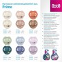 Пустышка LOVI Prime силиконовая, динамическая, Baby Blue/Blue, от 6 до 18 месяцев, 2 шт (34/418)