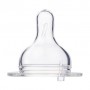 Соски силиконовые Canpol Babies EasyStart к бутылочке с широким отверстием, средний поток, 6+ месяцев, 2 шт (21/731)