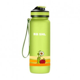 Бутылка для воды Bob Snail Little Fruit Lover, из тритана, зеленая, 650 мл