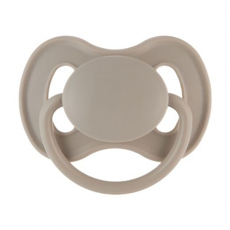 Пустышка латексная Canpol Babies Nude круглая, бежевая, с рождения до 6 месяцев, 1 шт (23/223_bei)