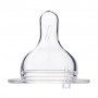 Соски силиконовые Canpol Babies EasyStart к бутылочке с широким отверстием, быстрый поток, 12+ месяцев, 2 шт (21/732)
