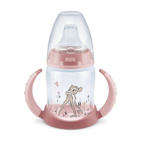 Детская бутылочка для кормления NUK First Choice Bambi с силиконовой соской, 150 мл (3952434)