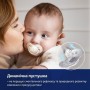 Пустышка LOVI Blossom силиконовая, динамическая, голубая, с 6 месяцев до 1.5 года, 2 шт (22/923boy)