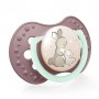 Пустышка LOVI Night & Day Girl силиконовая, динамичная, от 6 до 18 месяцев, 2 шт (22/915girl)