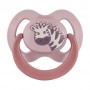 Пустышка круглая силиконовая Baby-Nova Pets с кольцом и рисунком, розовая и сиреневая, от 6 до 18 месяцев, 2 шт (3962318)
