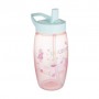 Бидончик Canpol Babies Единороги, со складным носиком, розовый, от 4 лет, 400 мл (56/618_pin)
