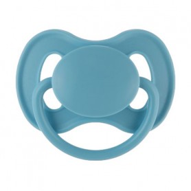 Пустышка латексная Canpol Babies Nude круглая, голубая, от 6 до 1.5 года, 1 шт (23/224_blu)