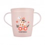 Детская кружка Canpol Babies Toys с ручками, розовая, от 1 года, 250 мл (2/101_pin)