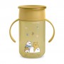 Бутылка-непроливайка Suavinex Bear Family желтая, от 1 года, 340 мл (402648)
