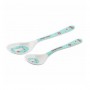 Набор ложек Canpol Babies Exotic Animals из меламина, бирюзовый, с 9 месяцев, 2 шт (4/530_tur)